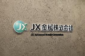 JX Advanced Metals Corporation signage and logo